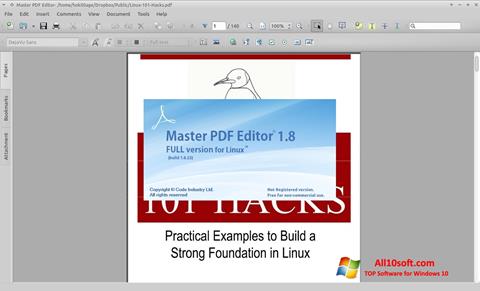 Screenshot Master PDF Editor für Windows 10