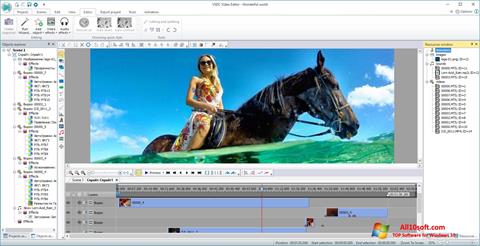 Screenshot VSDC Free Video Editor für Windows 10