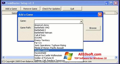 Screenshot PunkBuster für Windows 10