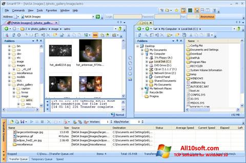 Screenshot SmartFTP für Windows 10
