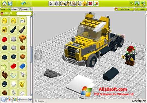 Screenshot LEGO Digital Designer für Windows 10
