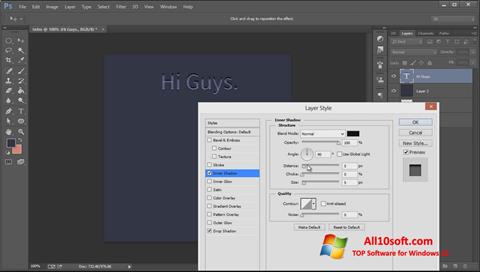 Screenshot Adobe Photoshop CC für Windows 10