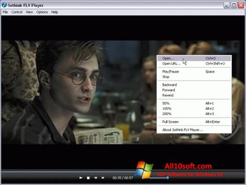 Screenshot FLV Player für Windows 10