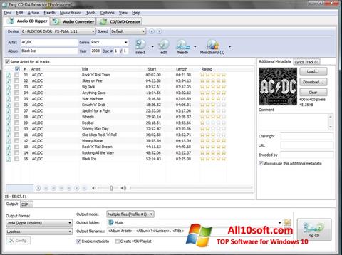 Screenshot Easy CD-DA Extractor für Windows 10