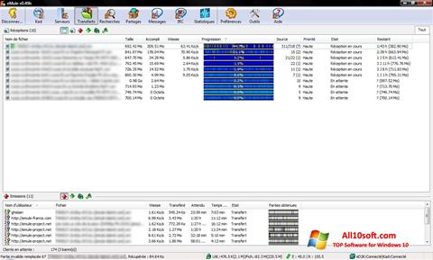 Screenshot eMule für Windows 10