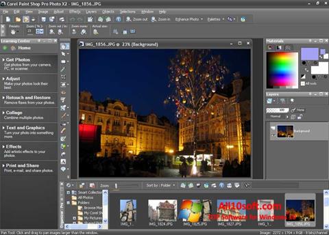 Screenshot PaintShop Pro für Windows 10