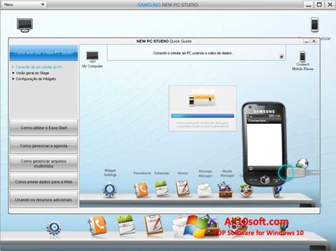 Screenshot Samsung PC Studio für Windows 10