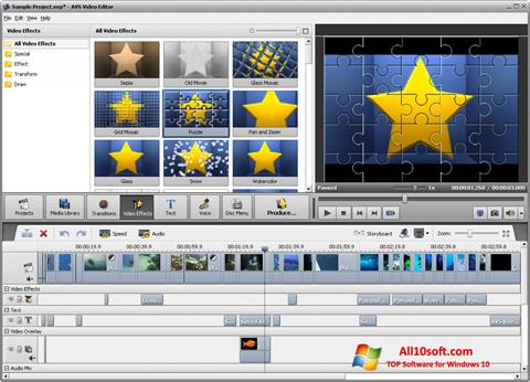 Screenshot AVS Video Editor für Windows 10