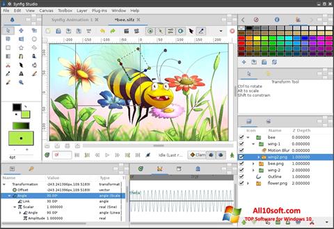 Screenshot Synfig Studio für Windows 10