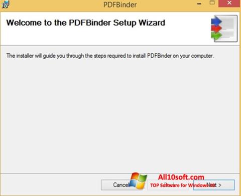 Screenshot PDFBinder für Windows 10