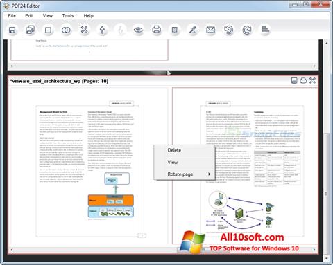 Screenshot PDF24 Creator für Windows 10