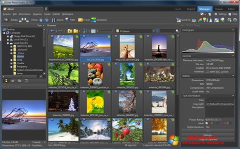 Screenshot Zoner Photo Studio für Windows 10
