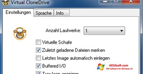 Screenshot Virtual CloneDrive für Windows 10