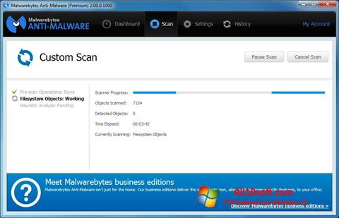 Screenshot Malwarebytes Anti-Malware für Windows 10