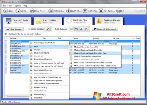 Screenshot Duplicate Cleaner für Windows 10