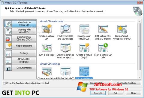 Screenshot Virtual CD für Windows 10