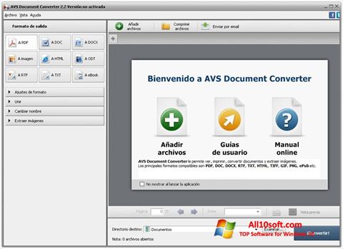 Screenshot AVS Document Converter für Windows 10