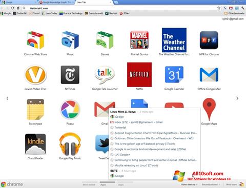 Screenshot Google Chrome Offline Installer für Windows 10
