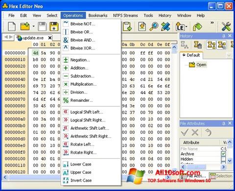 Screenshot Hex Editor Neo für Windows 10