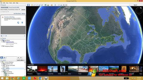 Screenshot Google Earth Pro für Windows 10