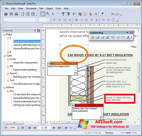 Screenshot Infix PDF Editor für Windows 10