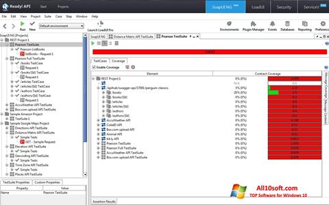 Screenshot SoapUI für Windows 10