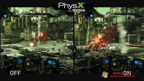 Screenshot NVIDIA PhysX für Windows 10