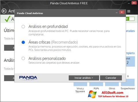 Screenshot Panda Cloud für Windows 10
