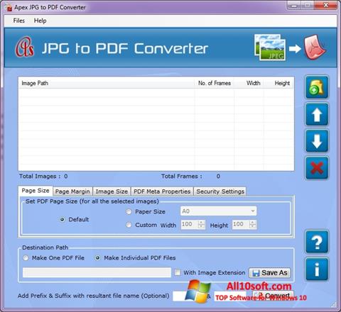Screenshot JPG to PDF Converter für Windows 10
