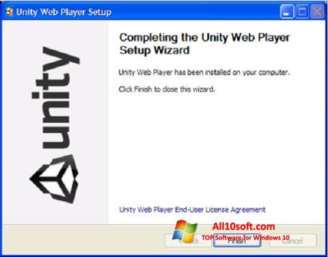 Screenshot Unity Web Player für Windows 10
