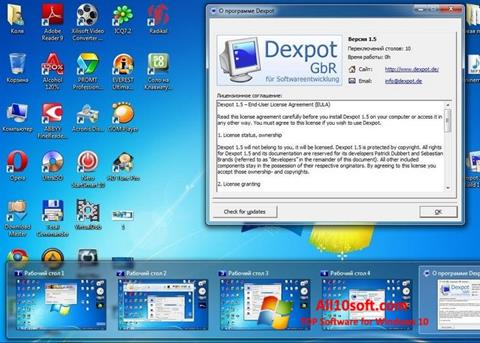 Screenshot Dexpot für Windows 10